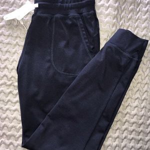 Zyia Navy Cozy Joggers